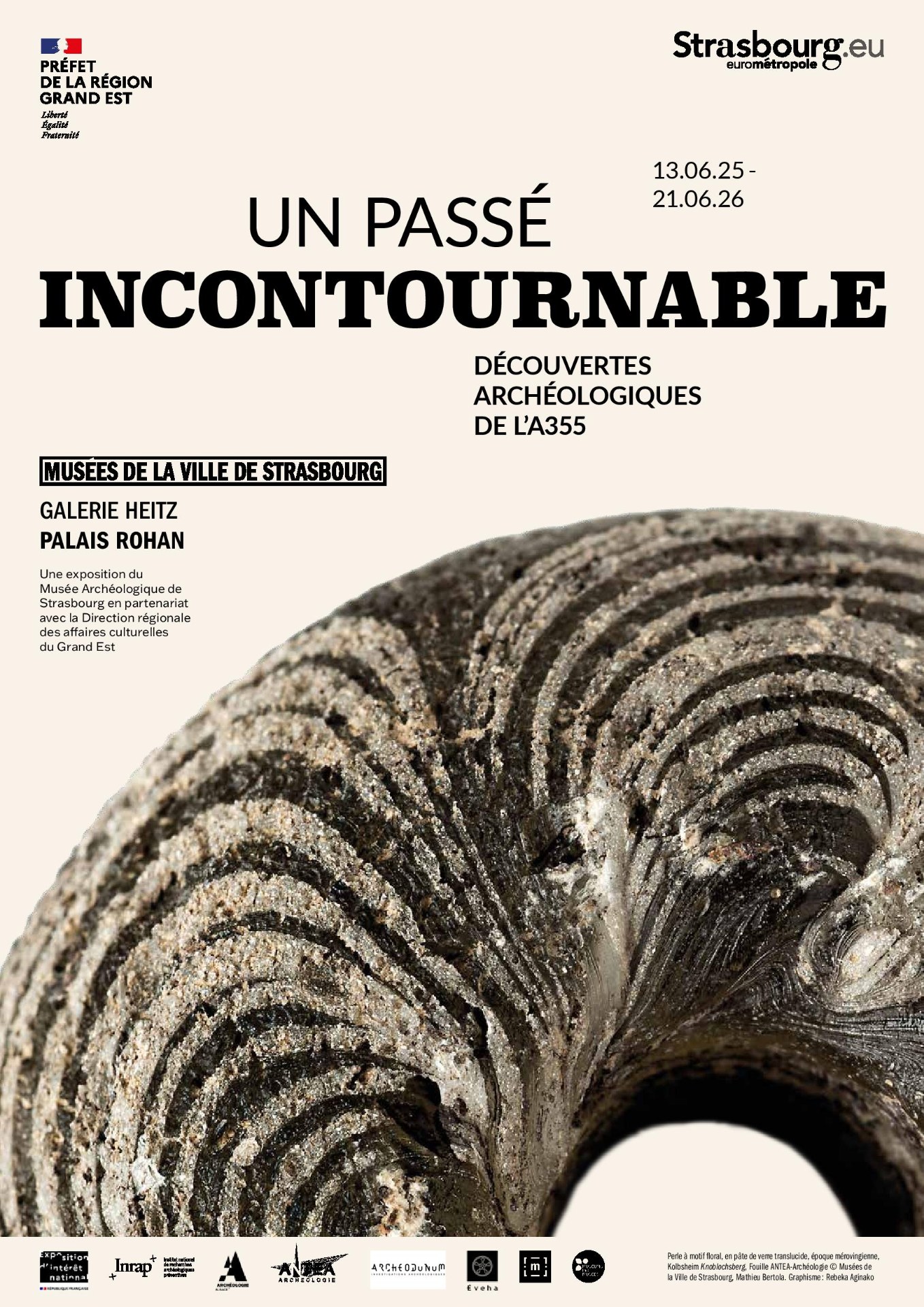 Un passé incontournable. Découvertes archéologiques de l'A355